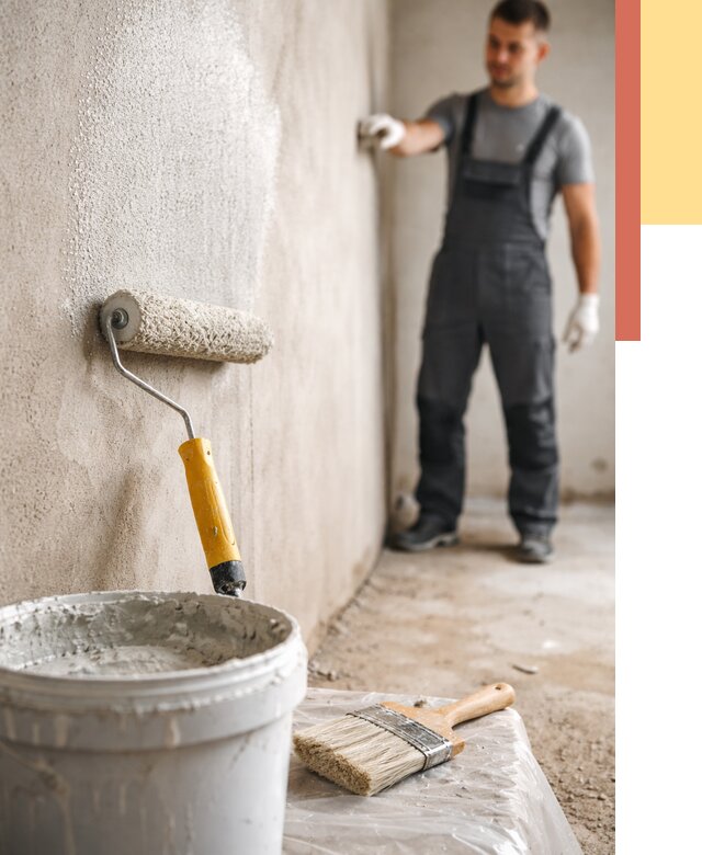 Нанесение бетоноконтакта на стены в Белой Калитве от 4356 руб. быстро и недорого | ОТДЕЛОЧНИК-Бкл