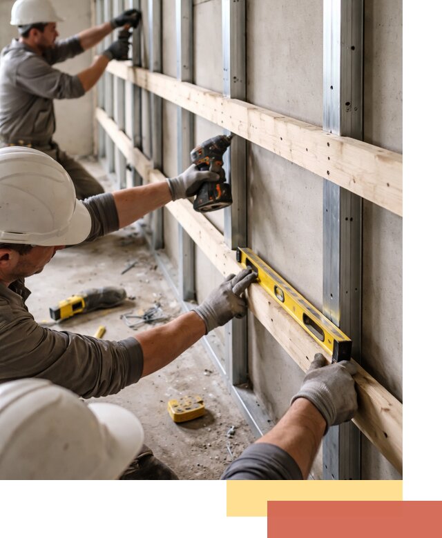 Устройство обрешетки под панели в Белой Калитве