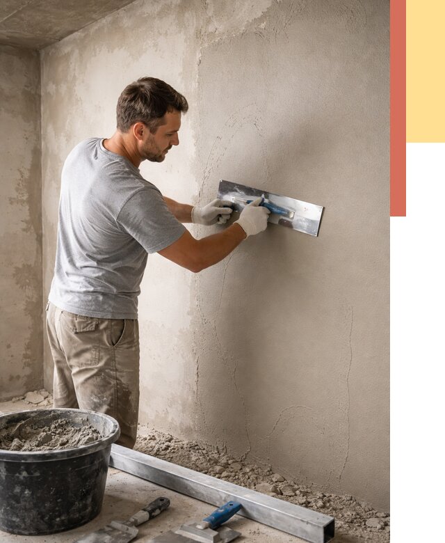 Штукатурка стен без маяков в Белой Калитве от 7467 руб/м2 — услуги и цена | ОТДЕЛОЧНИК-Бкл