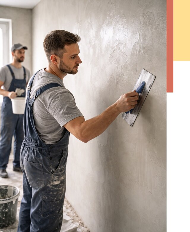 Глянцевание штукатурки стен в Белой Калитве от 7778 руб. — услуги и затирка | ОТДЕЛОЧНИК-Бкл