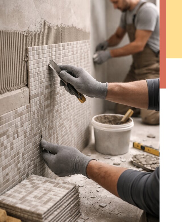 Облицовка стен мозаикой в Белой Калитве от 3319 руб/м2 — укладка мозаики на стены | ОТДЕЛОЧНИК-Бкл