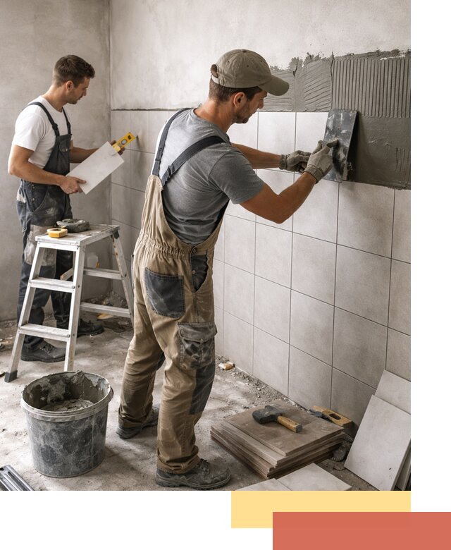 Укладка плитки на стены в Белой Калитве профессионально и надежно