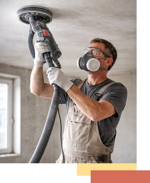 Шлифовка потолка в Белой Калитве — качественная подготовка под отделку