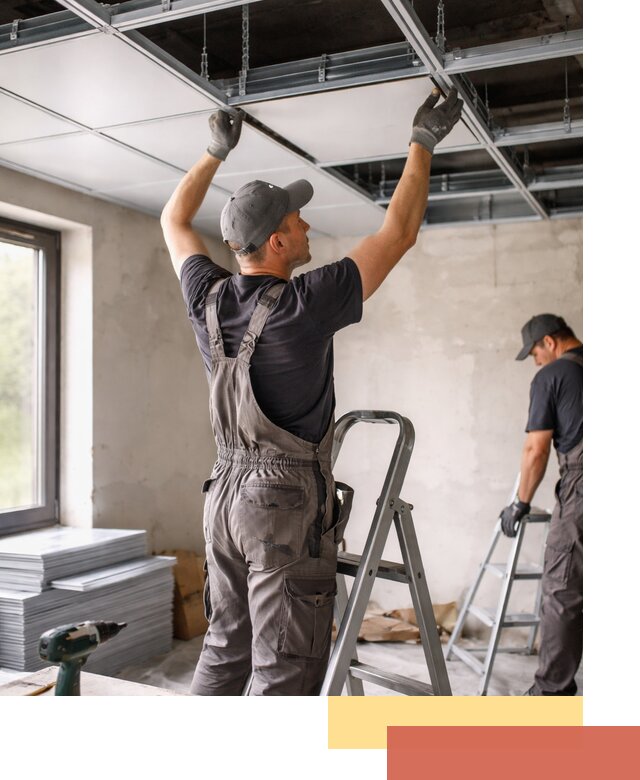 Монтаж кассетного потолка в Белой Калитве качественно и быстро