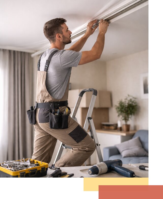 Ремонт натяжных потолков в Белой Калитве — качественно и оперативно