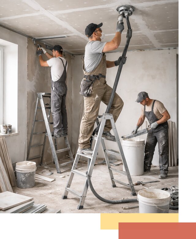 Ремонт потолка из гипсокартона в Белой Калитве: быстрый и качественный монтаж