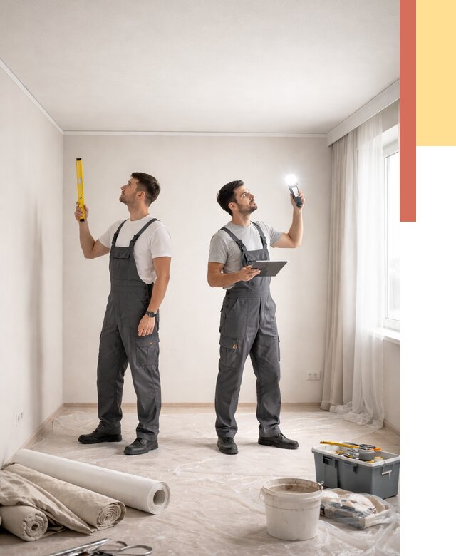 Отделка потолка в Белой Калитве недорого от 778 руб/м2 | Услуги ОТДЕЛОЧНИК-Бкл