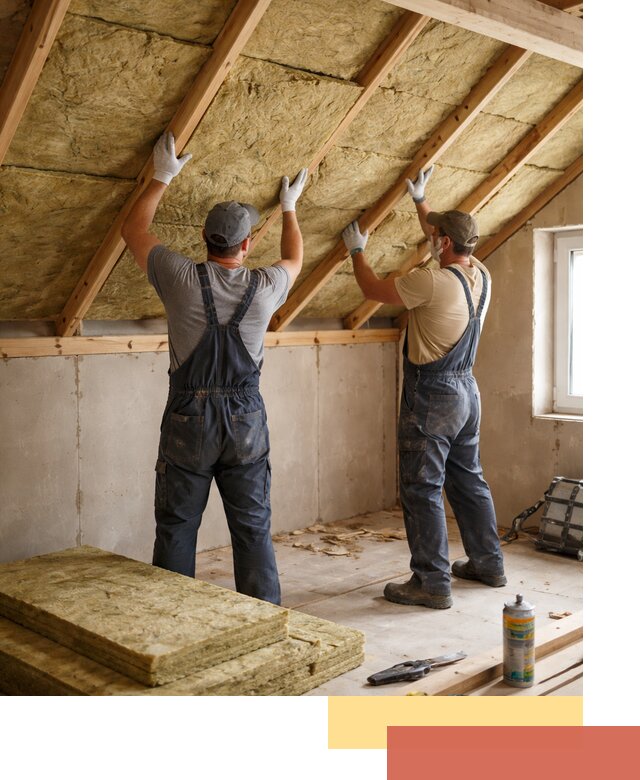 Утепление потолка минеральной ватой в Белой Калитве